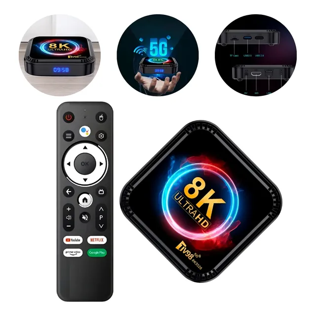 Tv Box 8k  Streaming De Alta Resolución