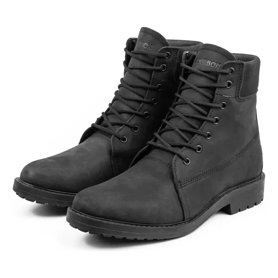 Calzado Borcego Cuero Nobuk Hombre Mujer Bourbon Lluvia Bota
