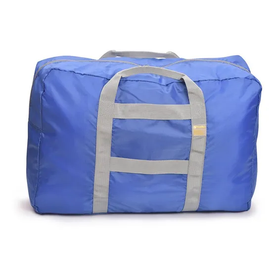 Bolso Importado Plegable Travel Blue Color Azul