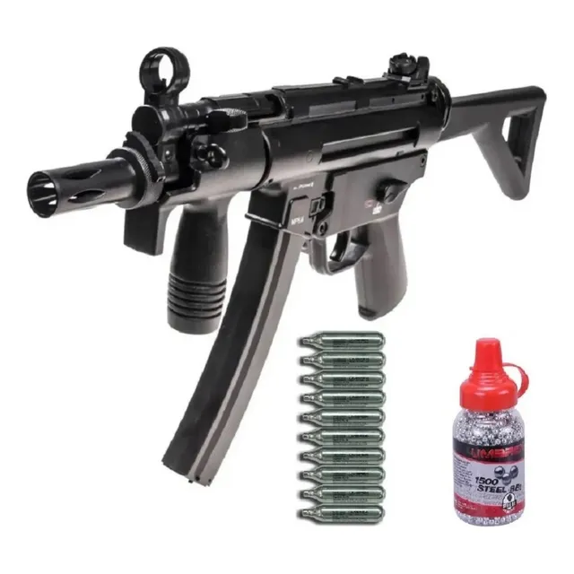 Rifle Aire Heckler & Koch Mp5 Co2 Blowback + Kit Completo