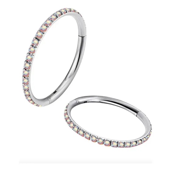 Piercing Argolla Clicker Torn Tb0355 Titanium Astm 1.2x10 1u