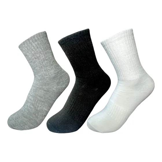 6 Calcetas Deportivas Infantiles Unisex Con Soporte De Arco