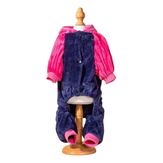 Ropa Pijama Con Capucha  Para Mascotas (i Love Mon)