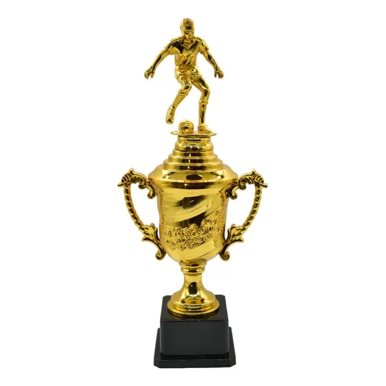 Trofeo Plástico Copa Futbol 31x7.5cm