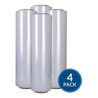 Pack 4 Rollos Film Plastico Para Emplayar Playo 18x50x800 Pack 4 Rollos Film Plastico Para Emplayar Playo 18x50x800