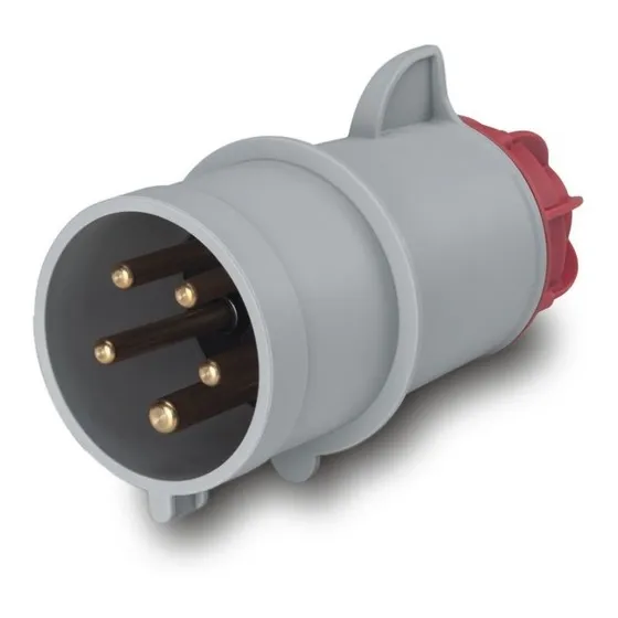 Ficha Ind 3x 16a+t+n Mach 380 Roj   Ph 6 Ip44 214.1637