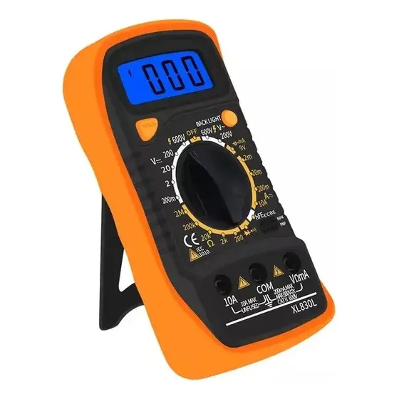 Tester Multimetro Digital Voltimetro Con Pantalla Lcd