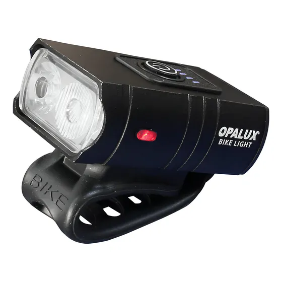 Luz Delantera Opalux 400 Lúm. Blanca 6 Modos Recargable