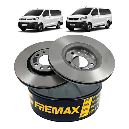 Disco Freio Traseiro Peugeot Expert 1.5 2022 A 2025 Fremax