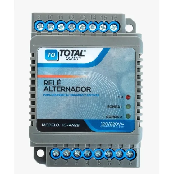 Rele Alternador Para 2 Bombas Alternadas Y Aditivas 110/220v