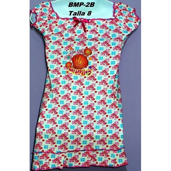 Blusas Niñas Franela Manga Corta Tiritas Estampadas Sweet