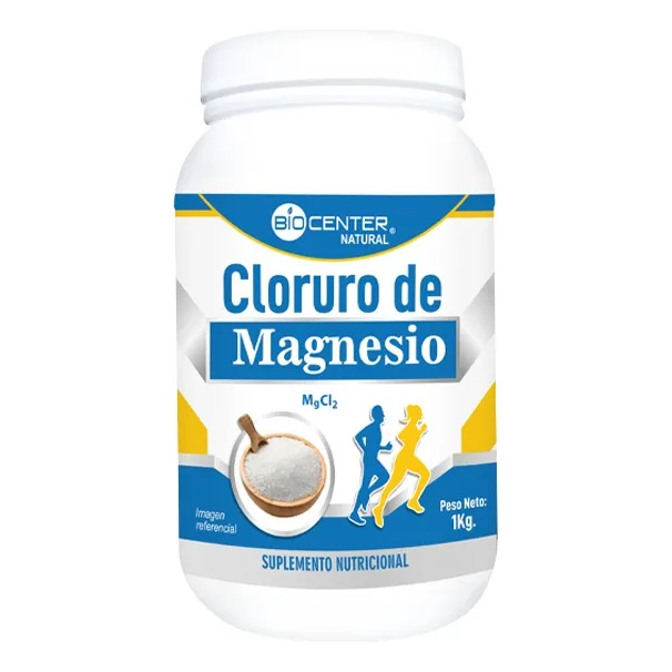Cloruro De Magnesio Biocenter Natural Buena Calidad 1000g