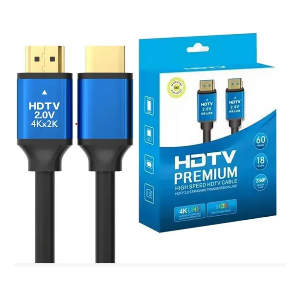 Cable Hdmi  Premium 3metros Versión 2.0 2k 4k Ps3 Ps4 Ps5 Tv