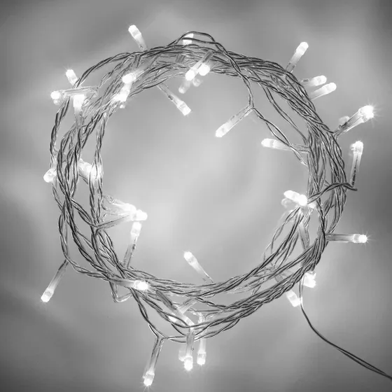 Luces Led De Navidad Decorativas 10m Blancas