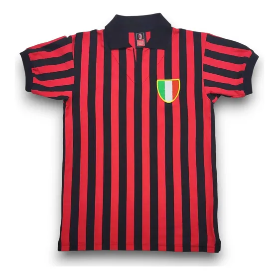 Jersey Milan De Italia Retro 60s Local