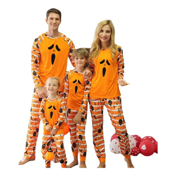 Traje De Disfraz Familiar Para Padres E Hijos En Halloween