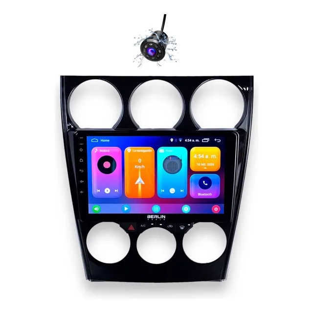 Radio Android Mazda 6 Car Play Camara Wifi Gps Berlin Audio