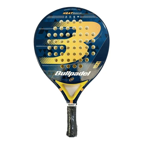 Paleta Padel Bullpadel Fibra Vidrio Nucleo Eva Soft Redonda