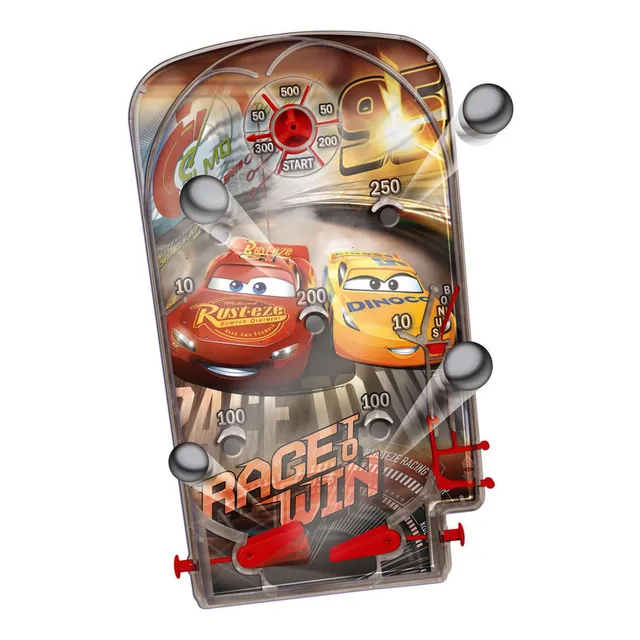 Cars Flipper Juego De Mesa Ditoys Resistente