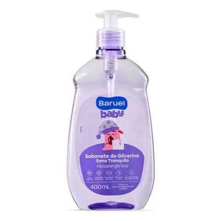 Sabonete Liquido Sono Tranquilo Baruel Baby 400ml