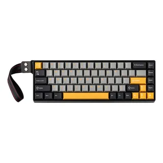 Teclado Aula Win68he Max Magnético 8000hz 0.01mm Hall Efect Preto/am