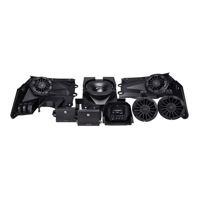 Equipo De Audio Can Am Maverick X3 Utv Mb Quart Mbqx-stg5-1