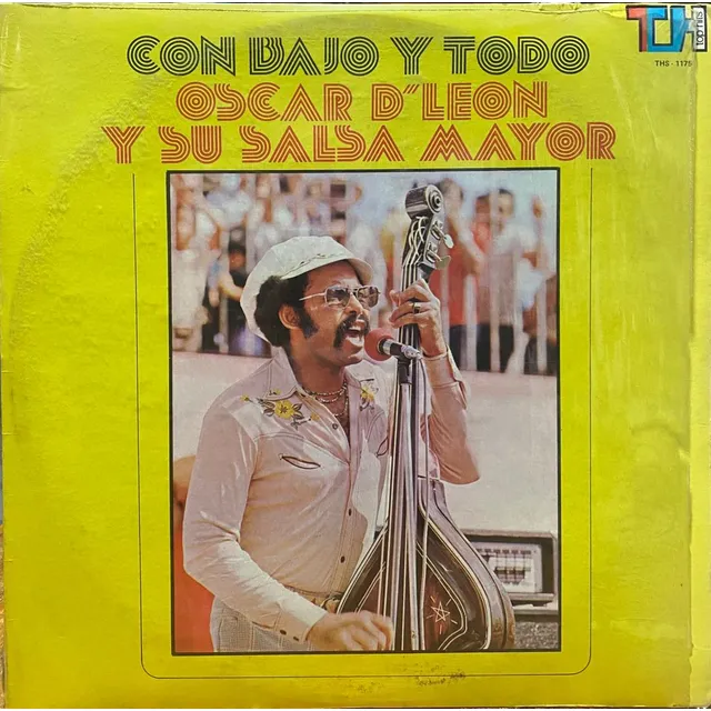 Disco Lp - Oscar D'leon Y Su Salsa Mayor / Con Bajo Y Todo