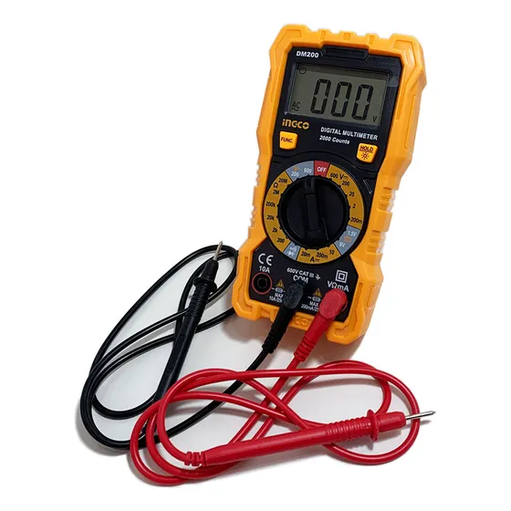 Tester Multimetro Digital Ingco Dm200 Iec1010 Profesional