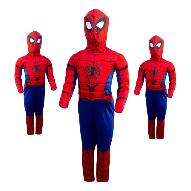 Disfraz De Spiderman Rojo Tradicional