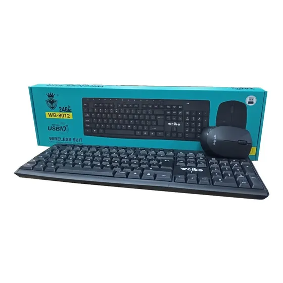 Teclado + Mouse Inalambrico Wb8012