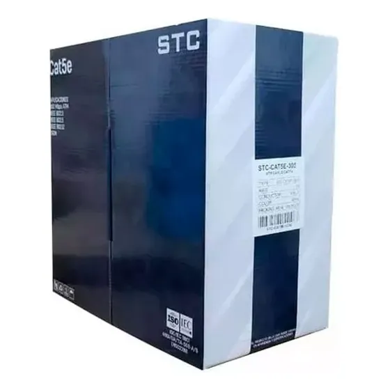 Cable Red Utp Categoria 6 Stc Indoor Gris 100 Metros 