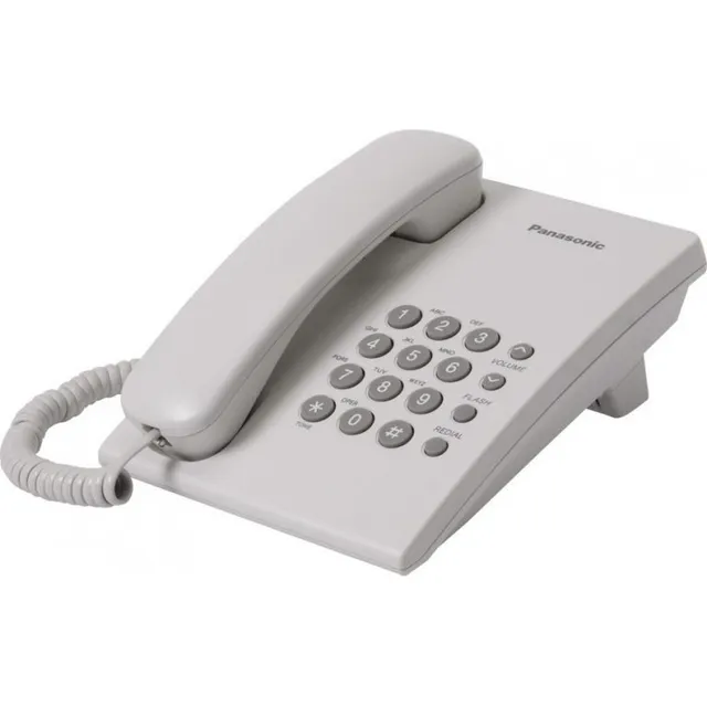 Teléfono Panasonic KX-TS500 Blanco