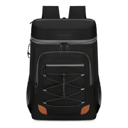 Mochila Térmica Impermeável Polares 30l Preto Alta Capacidade Viagem