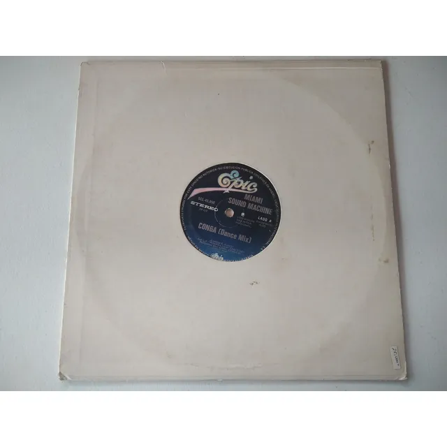 Vinyl Lp Acetato Miami Sound Machine Conga
