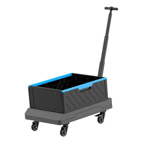 Carro Plegable Con Ruedas Y Asa Para Compras