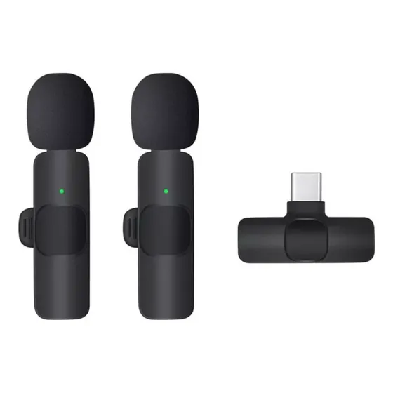 Mini Micrófono Inalámbrico Tipo C 2 Pack