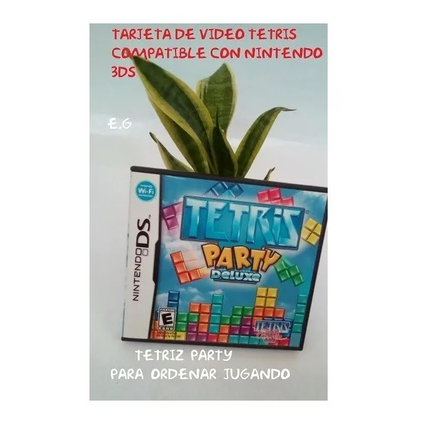 Juego Original Para Nintendo 3ds Y Ds Tetris Party