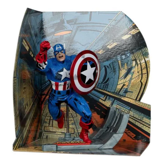 Capitán América - Marvel Comics - Escala 1/10 - Mcfarlane