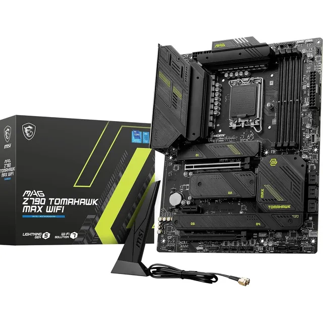 Placa Msi Mag Z790 Tomahawk Max Wifi Pro D5 Lga 1700 Atx Color Negro