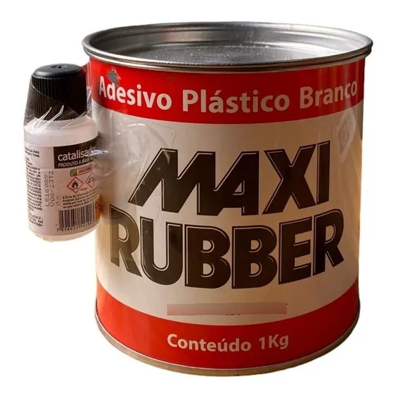 Masilla Plastica Blanca Para Maderas Auto Mármol Caños 1 Kg 