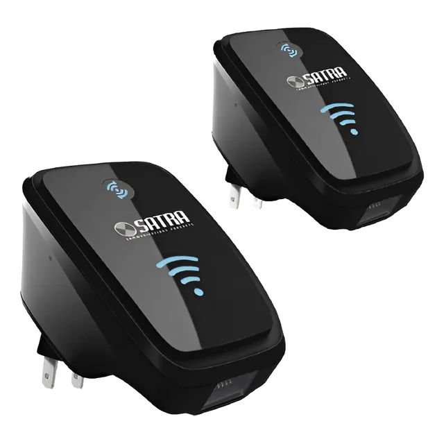 Satra Wifi Max Pack2 Extensor Repetidor Wifi 2.4ghz 300mbps