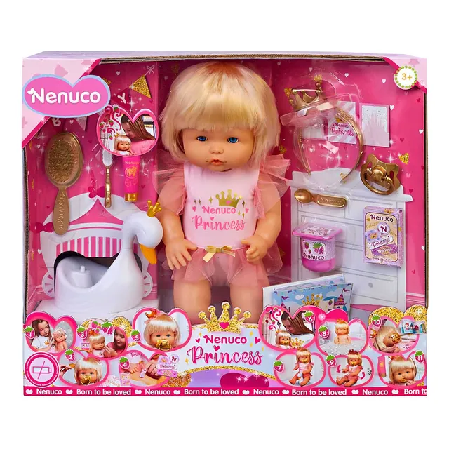Nenuco Princess Muñeca Con Accesorios 36cm Famosa