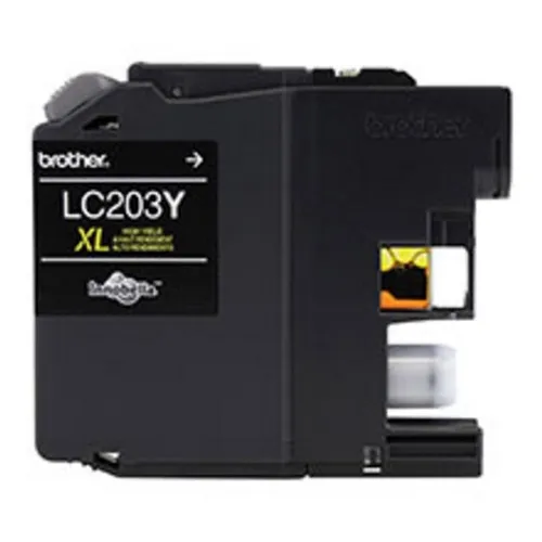 Cartucho Brother Lc203y Amarillo 300 Paginas P/mfcj5910d /vc