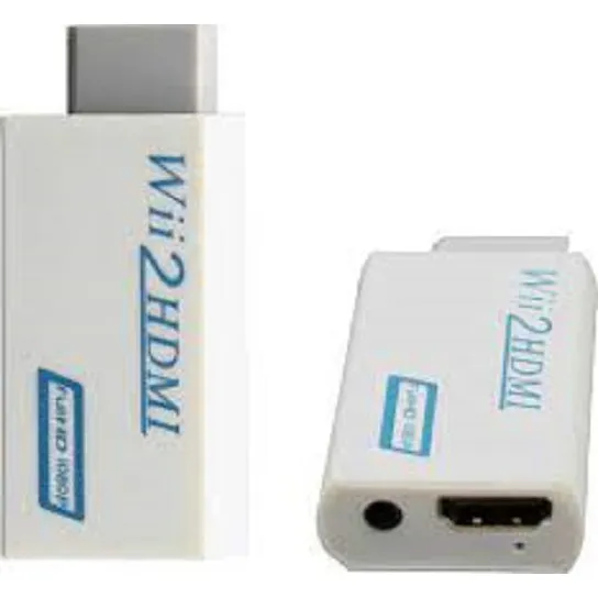 Adaptador/convertidor De Video De Wii2hdmi Wii A Hdmi