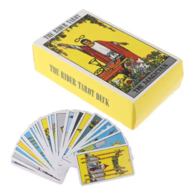 Raro Cartas Tarot Rider Waite Ruso
