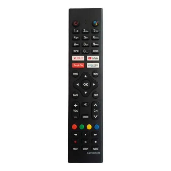 Control Remoto Tv Damasco Smart Tv 