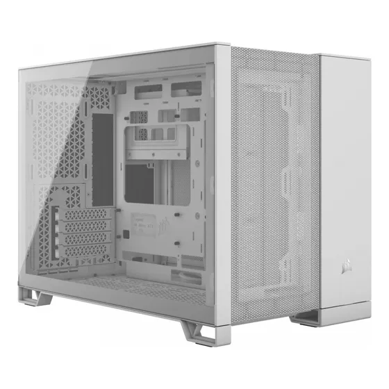 Gabinete Gamer Corsair 2500D Airflow, Mid-Tower, Lateral de Vidro, Branco, CC-9011264-WW