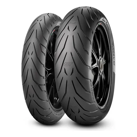 Kit Cubiertas Pirelli Angel gt 120 70 17+ 180 55 17 -