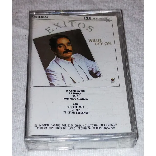 Cassette Willie Colón / Éxitos / Sellado