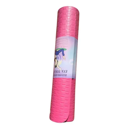 Mat Yoga Colchoneta Eco  7 Mm Various  Color +bolso